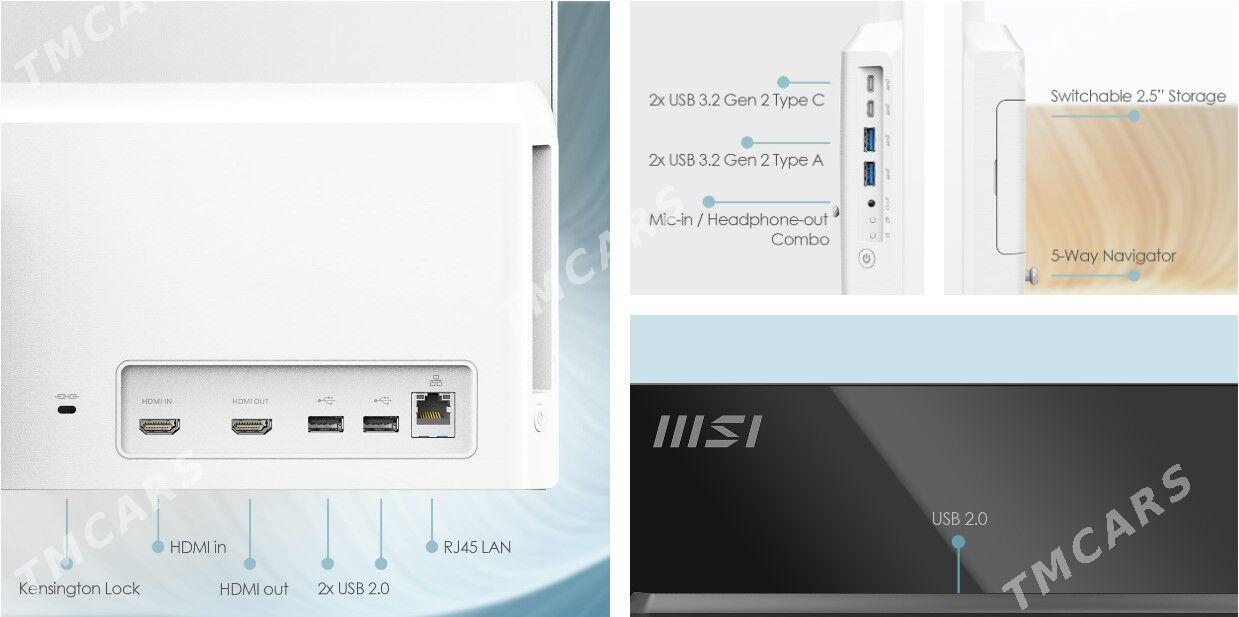MSI AM241/i5-11/HDD1Tb+SSD256G - Ашхабад - img 4