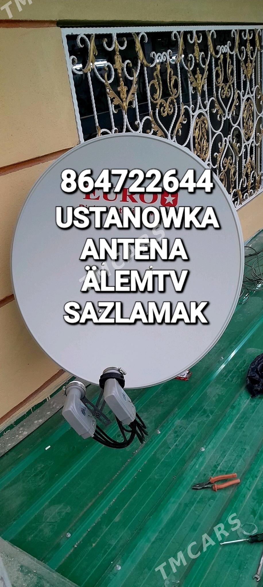 USTANOWKA ANTEN  ÄLEM tv BELET - Aşgabat - img 2