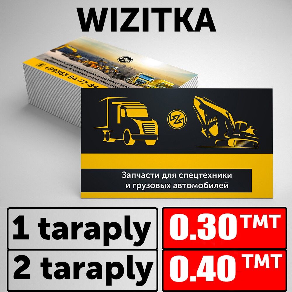 WIZITKA BUKLET FLAYER PLAKAT - Ашхабад - img 2