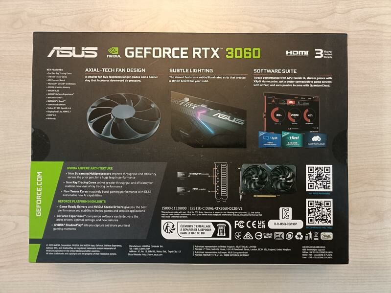 ASUS RTX 3060 - Ашхабад - img 3