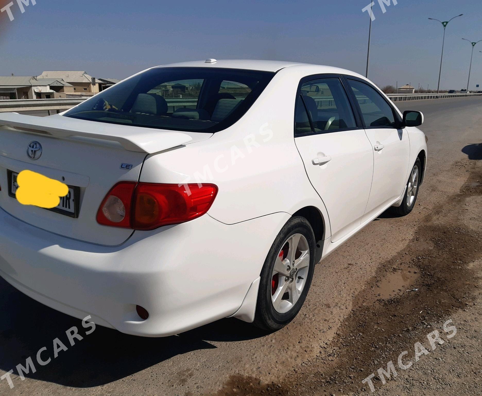 Toyota Corolla 2009 - 115 000 TMT - Ёлётен - img 2