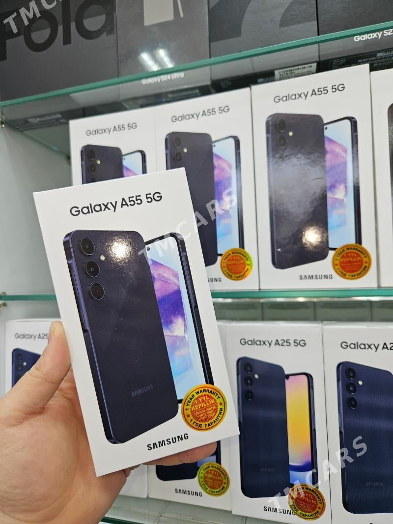 12 Aÿ Kredit Samsung A55 5G - Ашхабад - img 3