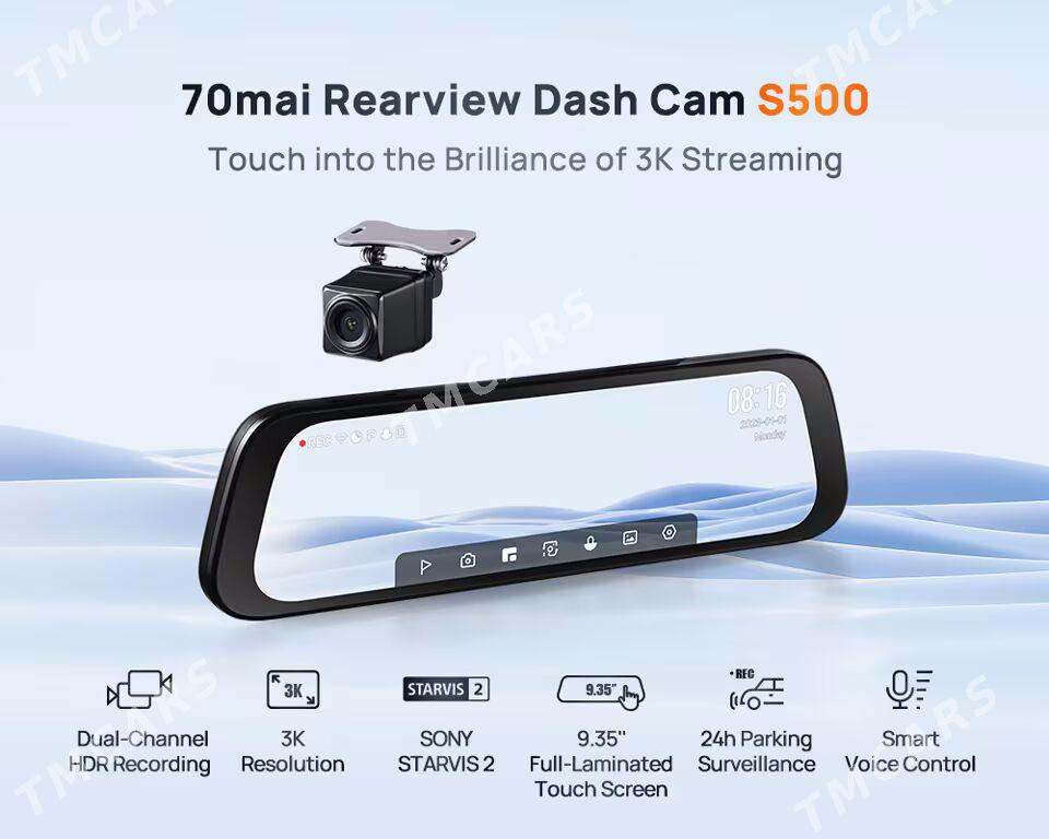 70mai Dash cam s500 set - Ашхабад - img 3