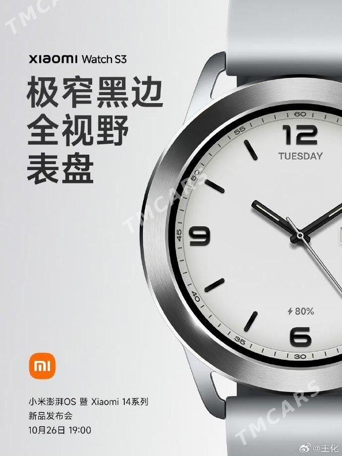 Xiaomi Smart Watch S3 - Aşgabat - img 6