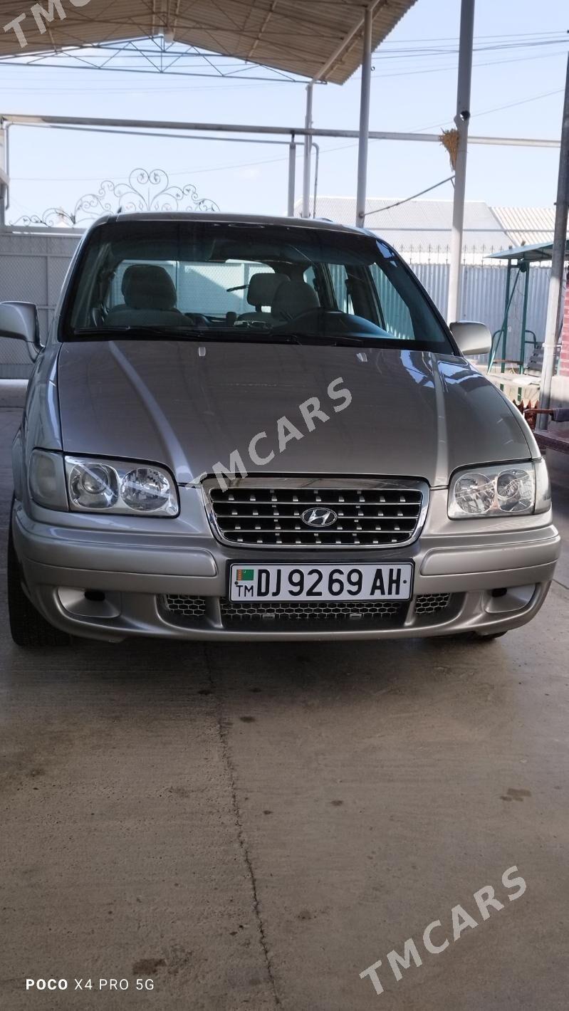 Hyundai Trajet 2003 - 80 000 TMT - Ак-Бугдайский этрап | TMCARS