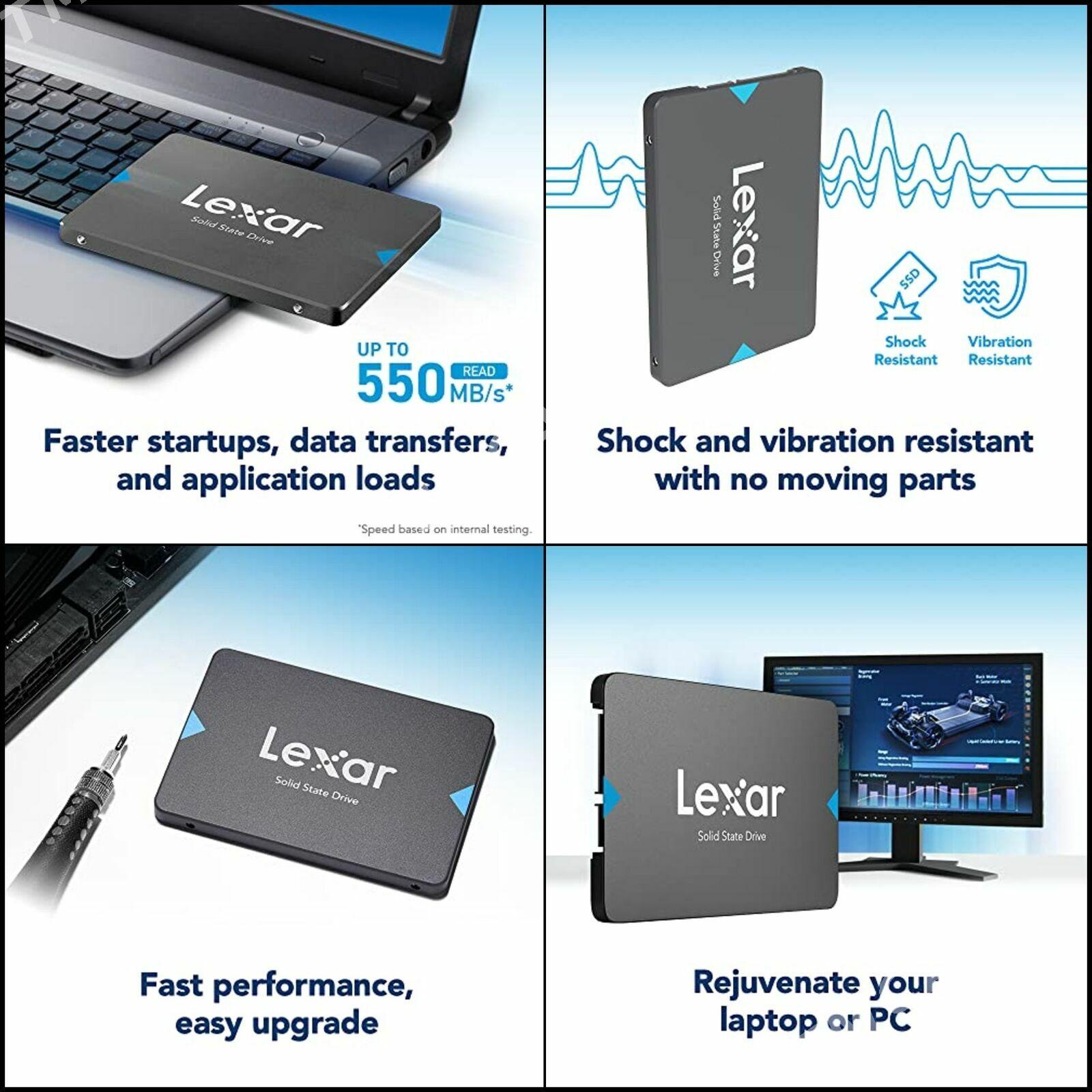 SSD Lexar NQ100 480GB - Aşgabat - img 3