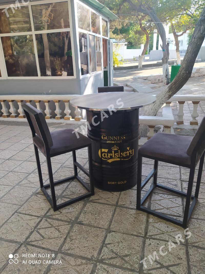столы бочки и стулья барные - Туркменбаши - img 5