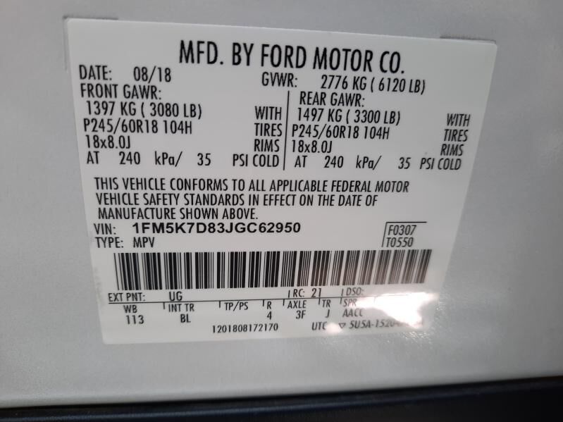 Ford Explorer 2018 - 375 000 TMT - Aşgabat - img 5
