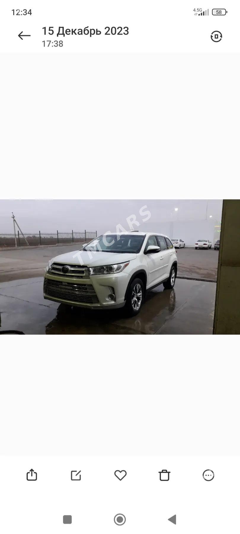 Toyota Highlander 2019 - 420 000 TMT - Койтендаг - img 3