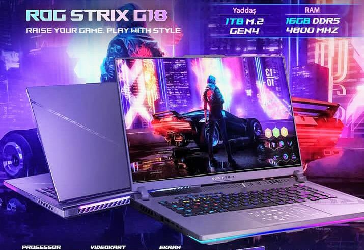 Asus ROG Strix G18/i9/RTX4070 - Ашхабад - img 2