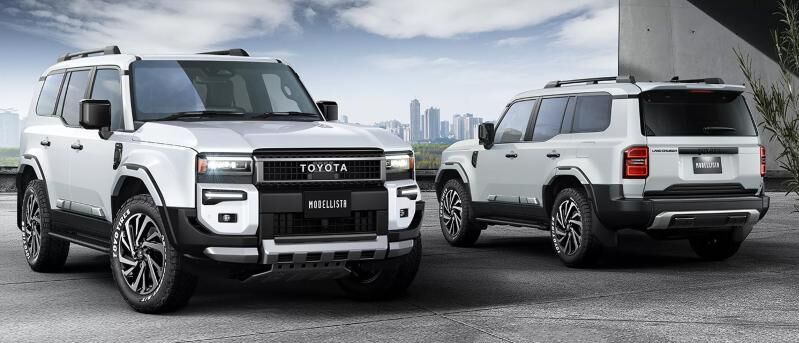 Iň täze Land Cruiser 250 özgerdilenden soň iki adamlyk ýatalga aldy - img 4