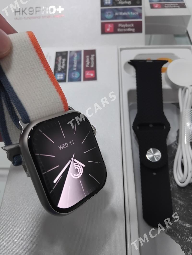 smart watch HK 9 PRO MAX + - Ашхабад - img 4