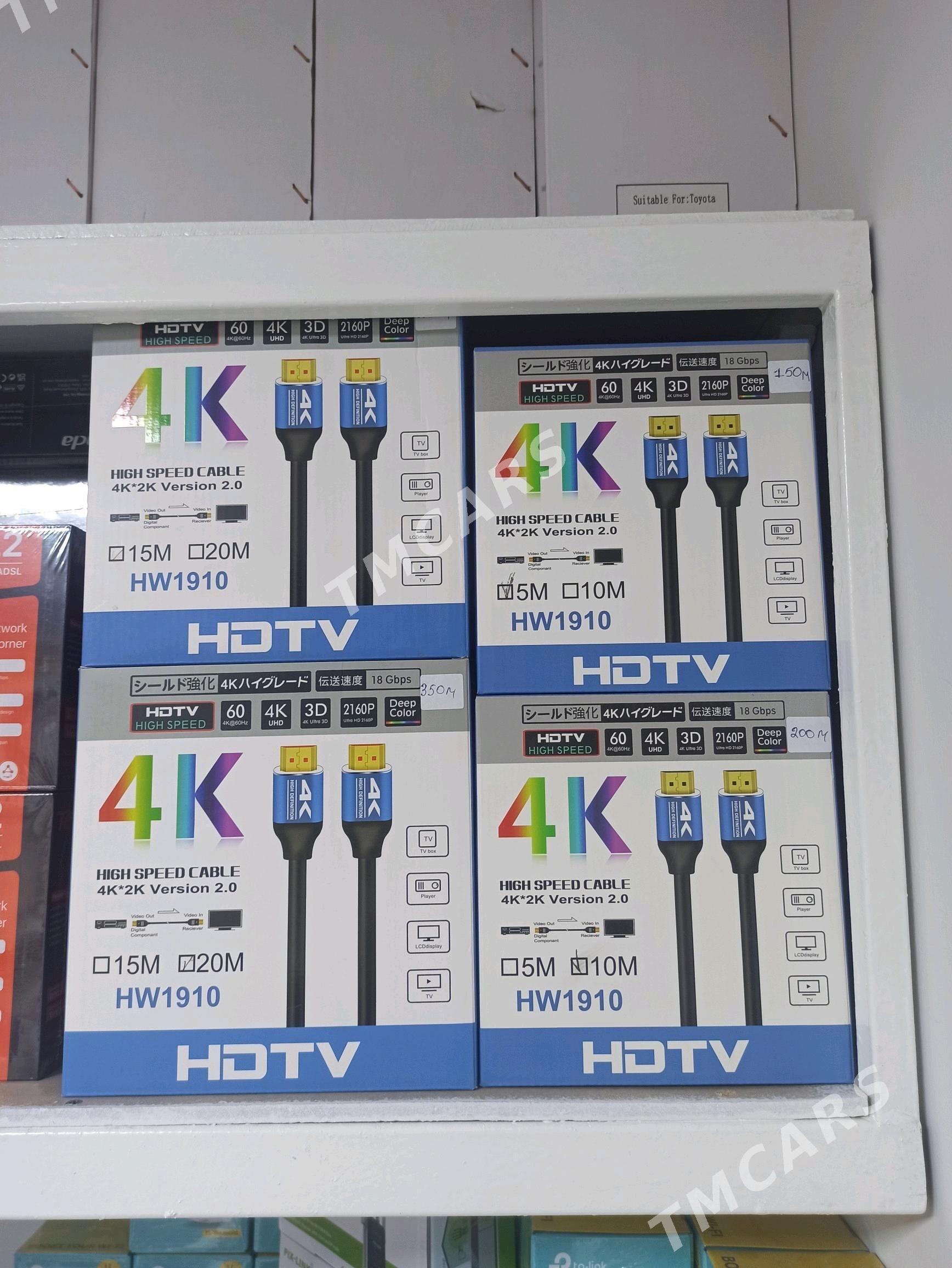 HDMI WIFI OPTIKA 4K AYPI KABEL - Ашхабад - img 2