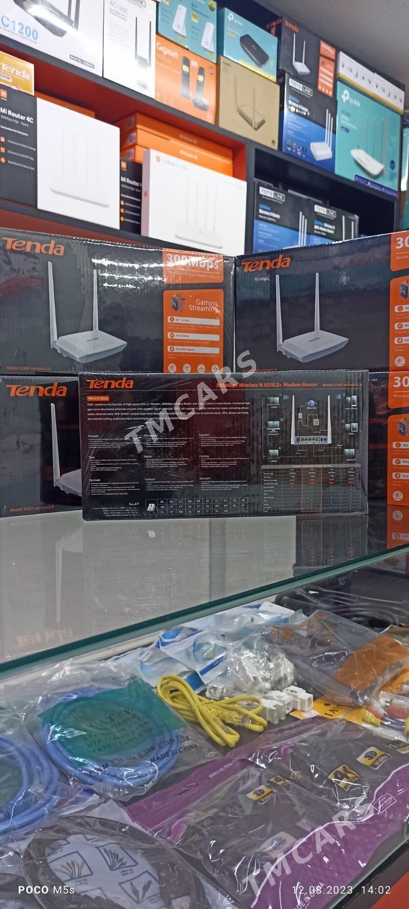 ROUTER TENDA РОУТЕР WIFI ADSL+ - 30 mkr - img 2