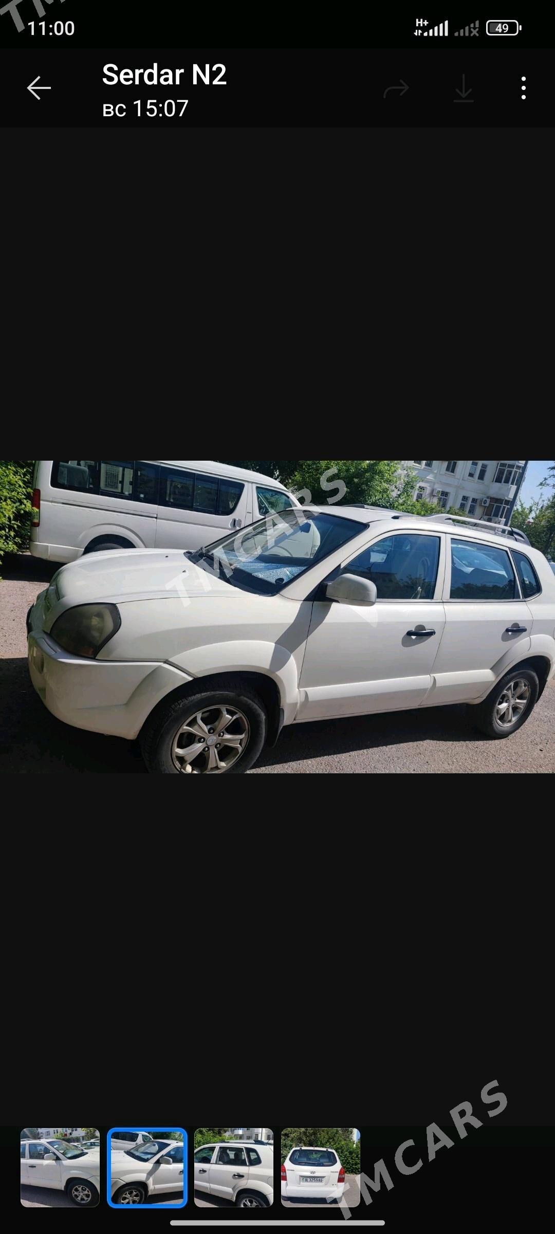 Hyundai Tucson 2008 - 120 000 TMT - Ашхабад - img 2