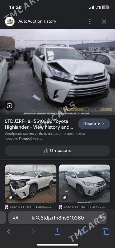 Toyota Highlander 2017 - 438 000 TMT - Ашхабад - img 8