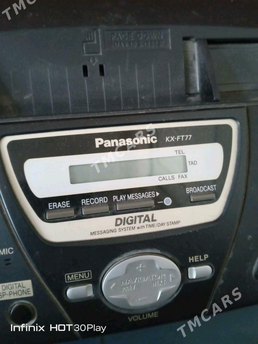 Telefon fax Panasonic KX-FT77 - Дашогуз - img 2
