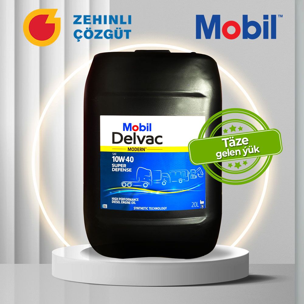 Mobil Delvac HD 10w40 20L 1 TMT - Ашхабад - img 4