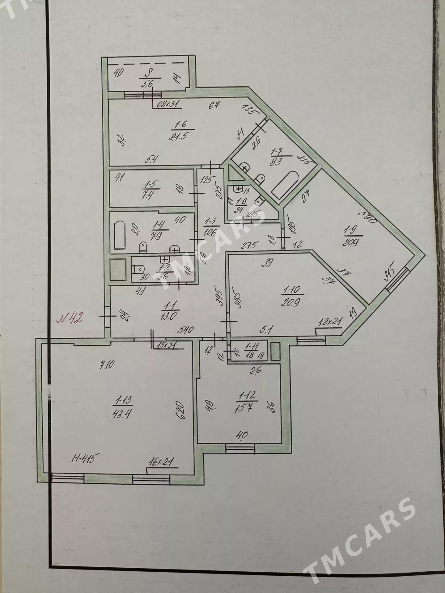 Московская Элитка 4 ком Продаж - ул. Московская (10 йыл абаданчылык ш.) - img 10