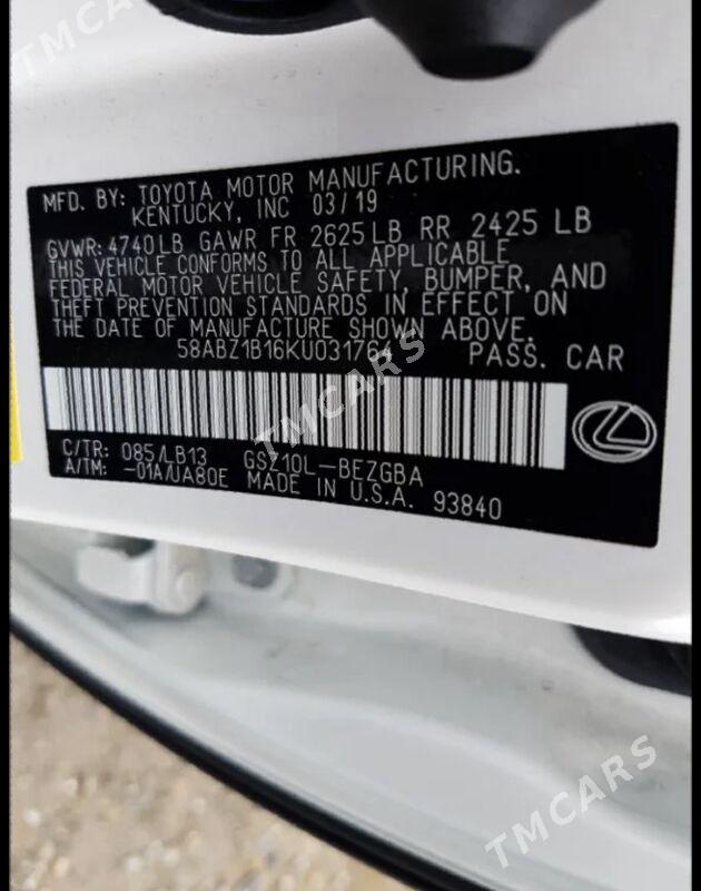 Lexus ES 350 2019 - 650 000 TMT - Aşgabat - img 8