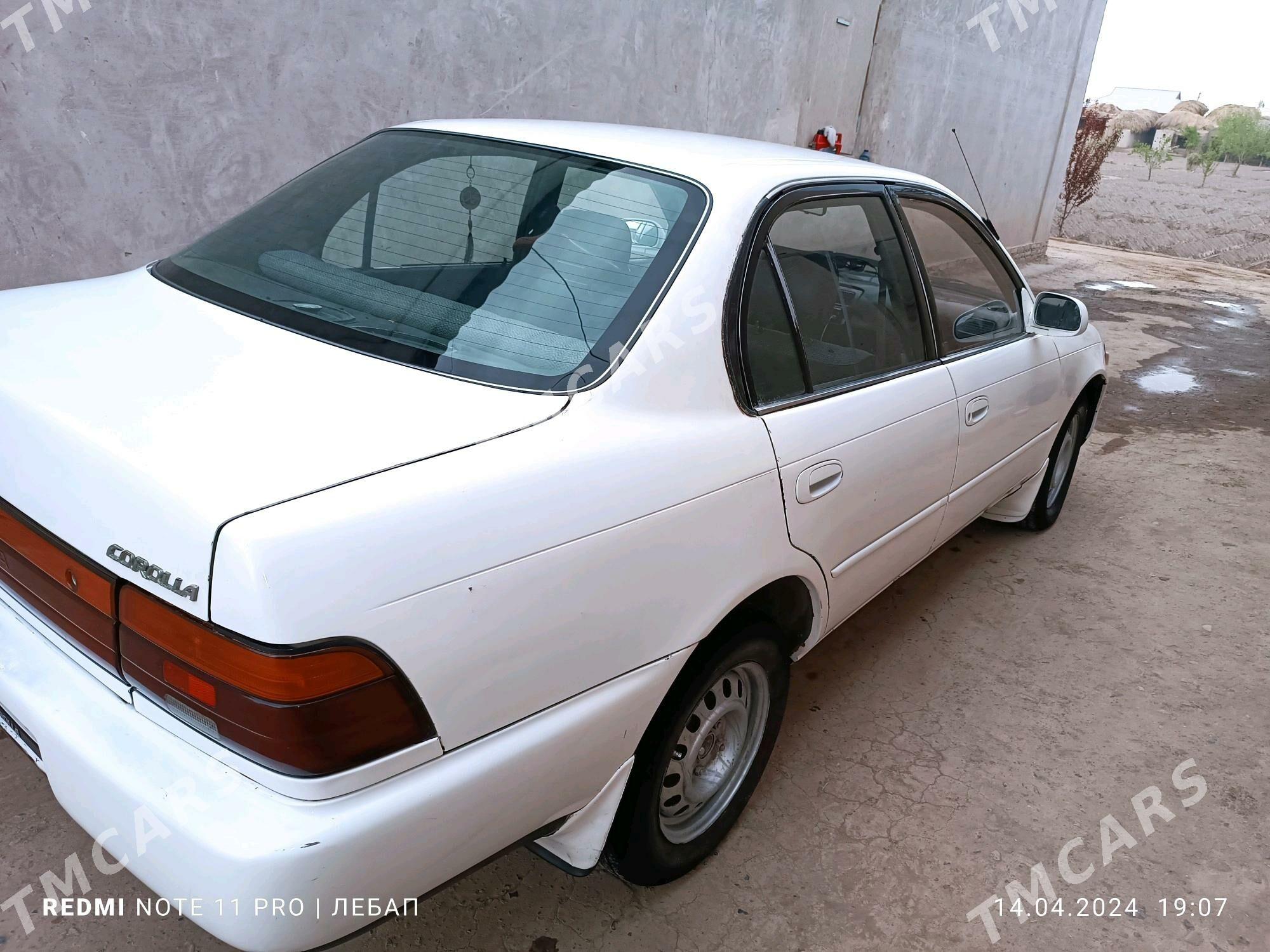 Toyota Corolla 1992 - 43 000 TMT - Гурбансолтан Едже - img 3