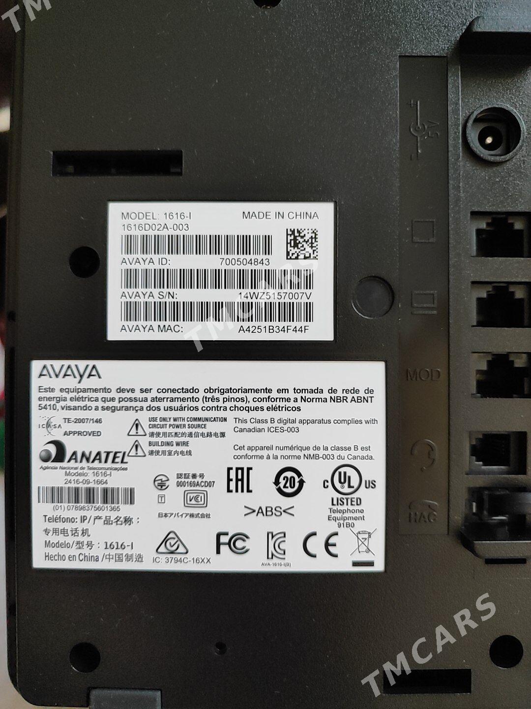 IP телефон AVAYA 1616-i - Ашхабад - img 5