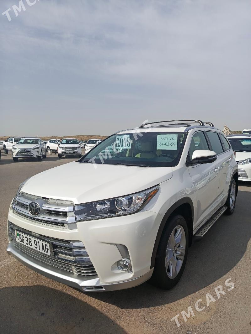 Toyota Highlander 2018 - 516 000 TMT - Ашхабад - img 2