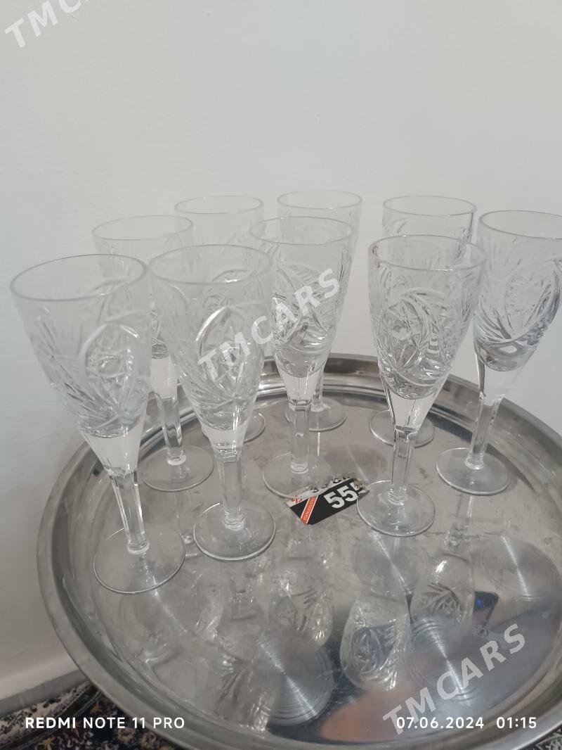 Хрустальный стаканы, рюмки - Aşgabat - img 2