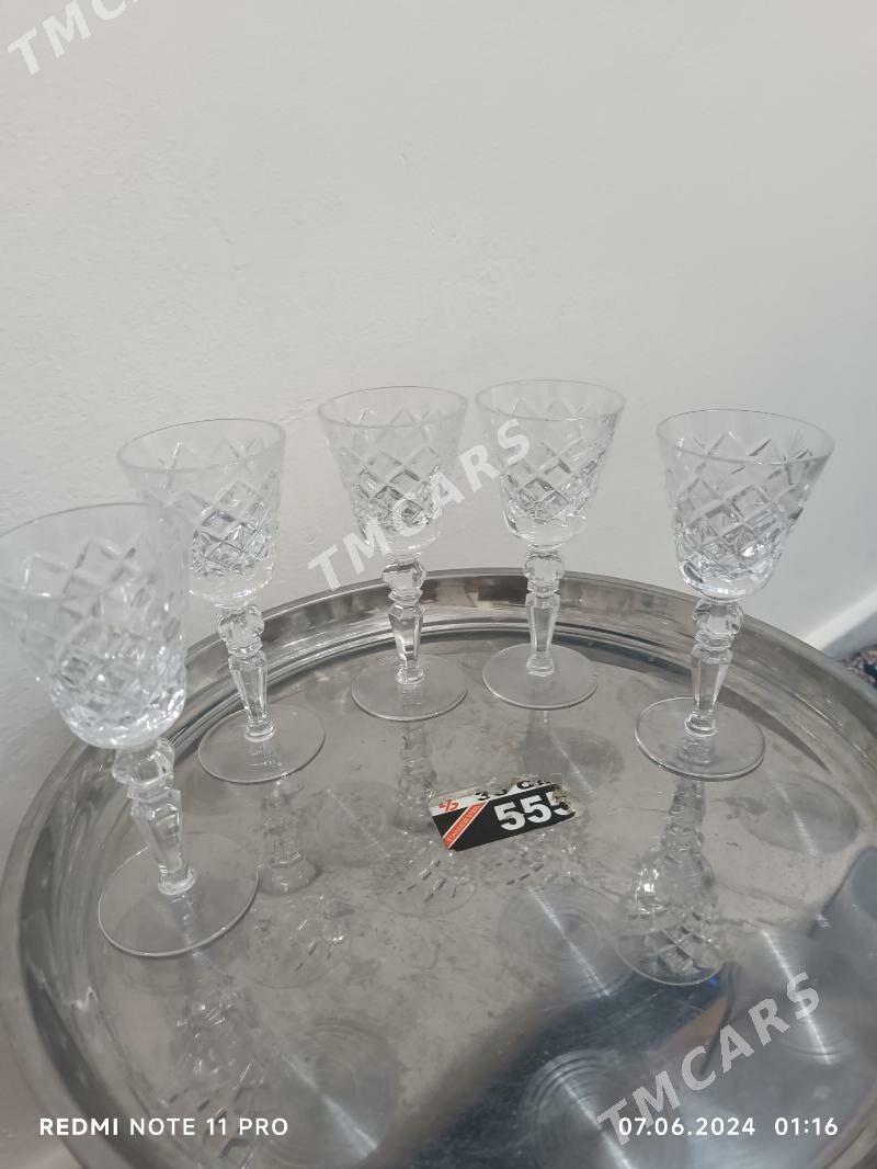 Хрустальный стаканы, рюмки - Aşgabat - img 4