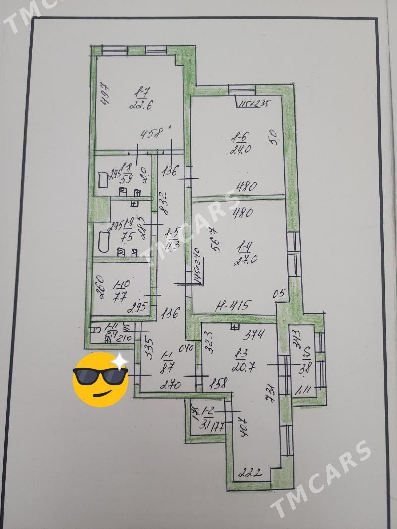 Nebitgaz elitka 9et 3k элитка - Aşgabat - img 10