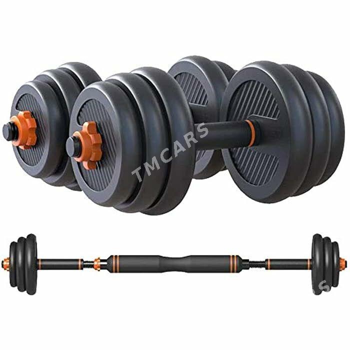 FED ajustable barbell dumbell - Ашхабад - img 4