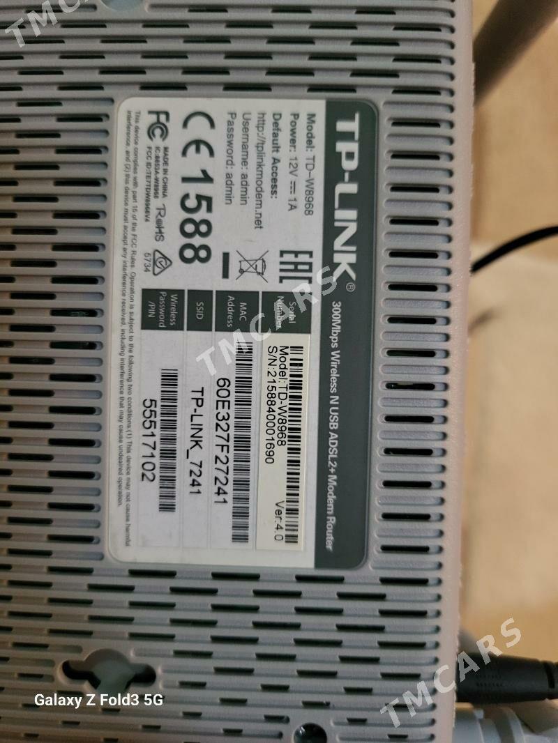 Роутер,router tp-link TD-W8968 - Ашхабад - img 2