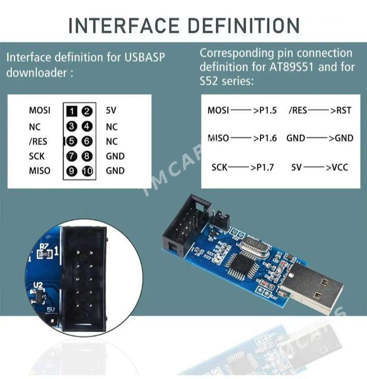 Programmator  LC 01 51 AVR - Мары - img 2