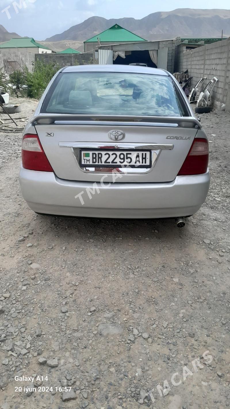 Toyota Corolla 2002 - 70 000 TMT - Ак-Бугдайский этрап - img 3