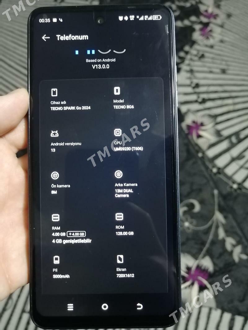 Tecno Spark go 2024 - Türkmenbaşy - img 4