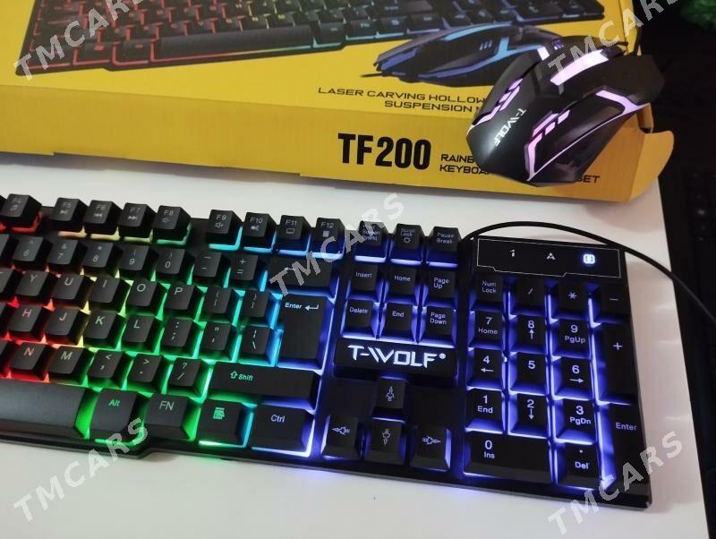 Клавиатура + мышь twolf RGB - Туркменабат - img 3