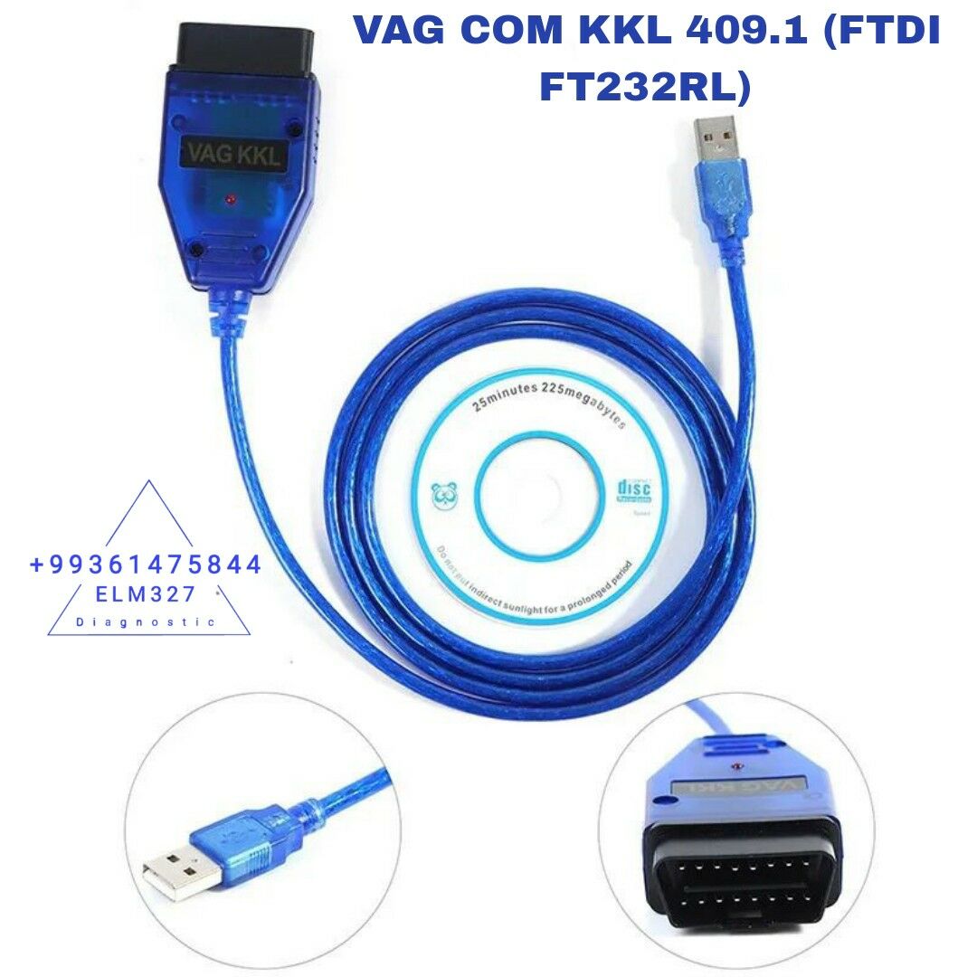 VAG COM KKL 409.1 diagnostika 450 TMT - Ашхабад - img 2