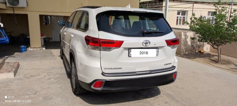 Toyota Highlander 2018 - 360 000 TMT - Ашхабад - img 5