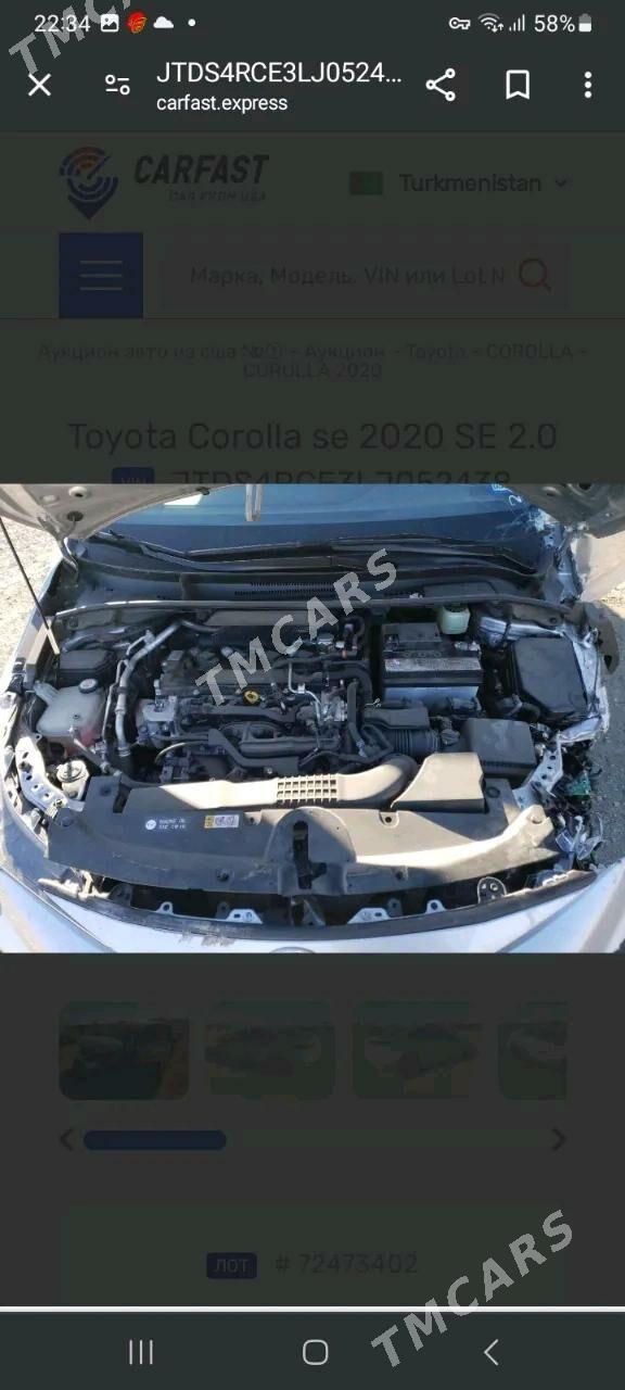 Toyota Corolla 2020 - 220 000 TMT - Aşgabat - img 8