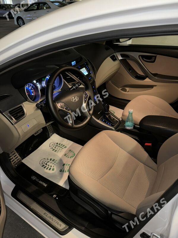 Hyundai Elantra 2014 - 230 000 TMT - Чандыбиль шаёлы - img 5