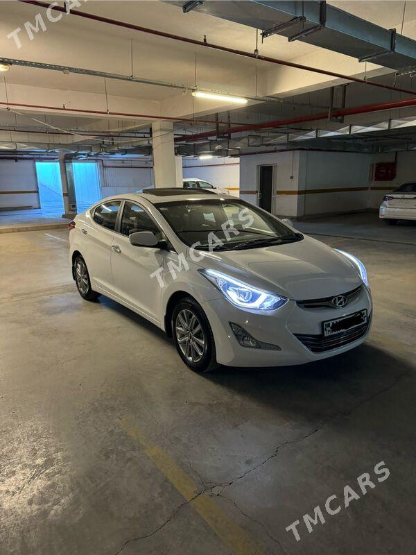 Hyundai Elantra 2014 - 230 000 TMT - Çandybil şaýoly - img 7