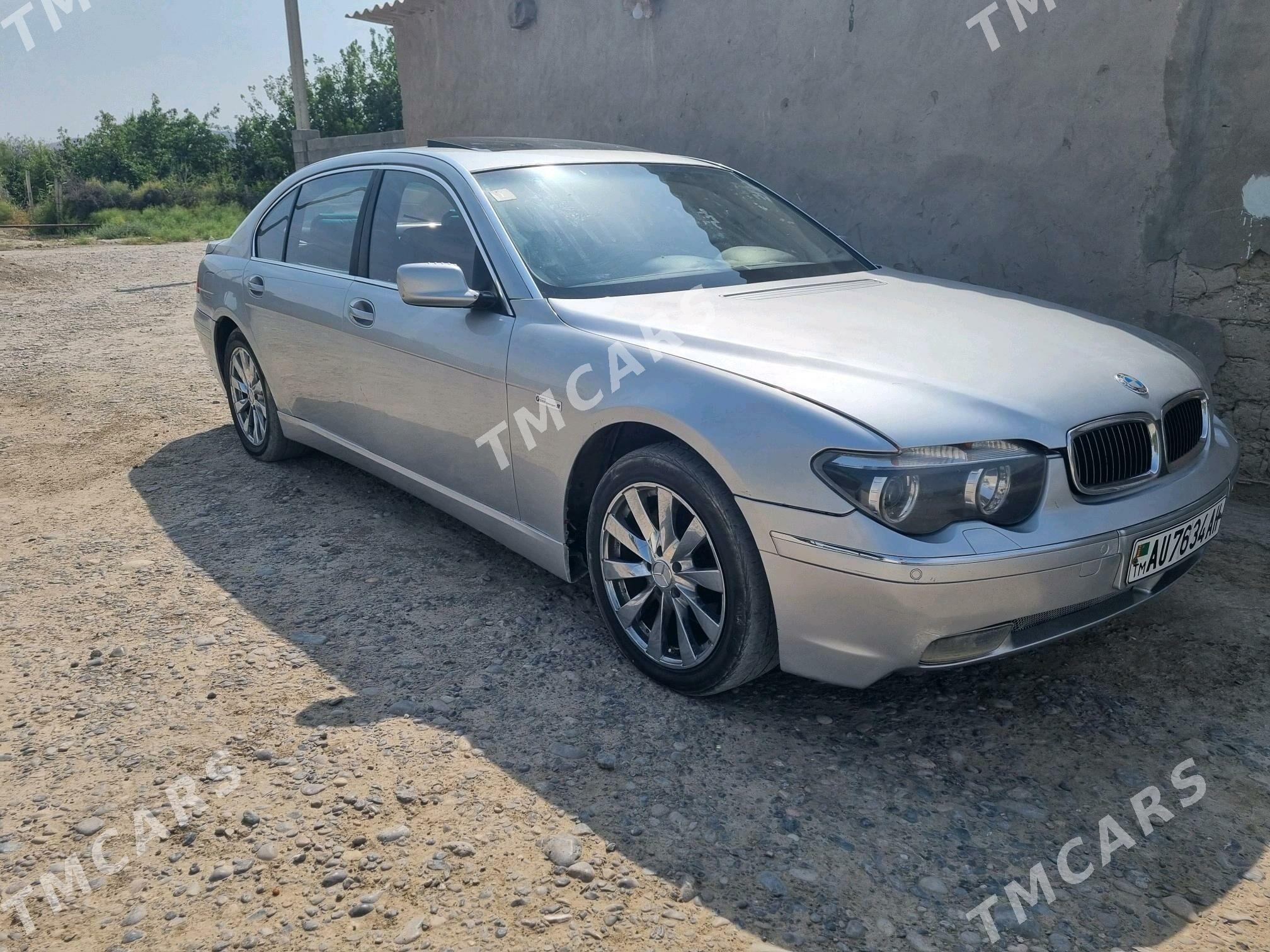 BMW 745 2002 - 100 000 TMT - Ýaşlyk - img 2