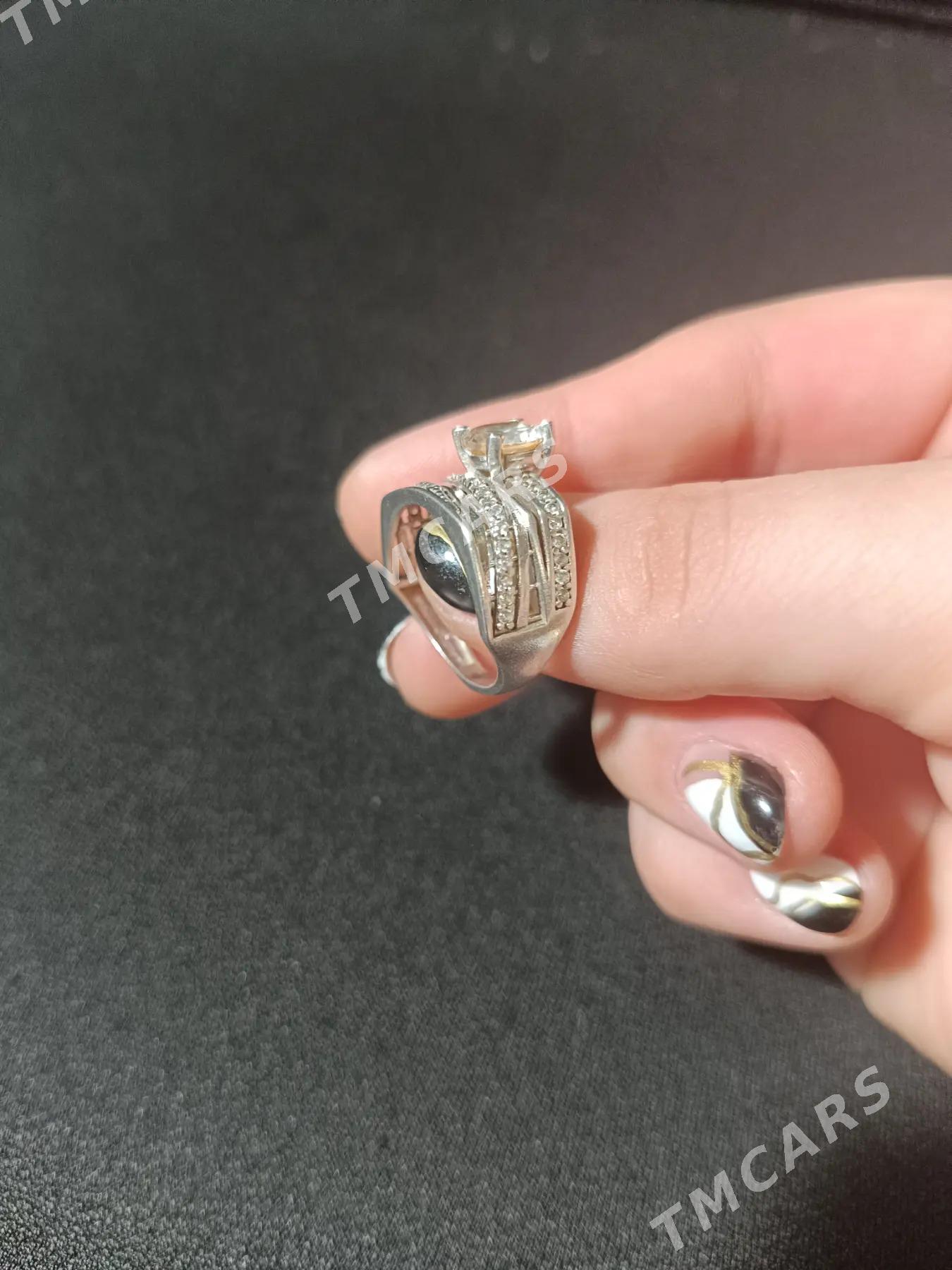 серебряное кольцо дёшево новое - Aşgabat - img 2