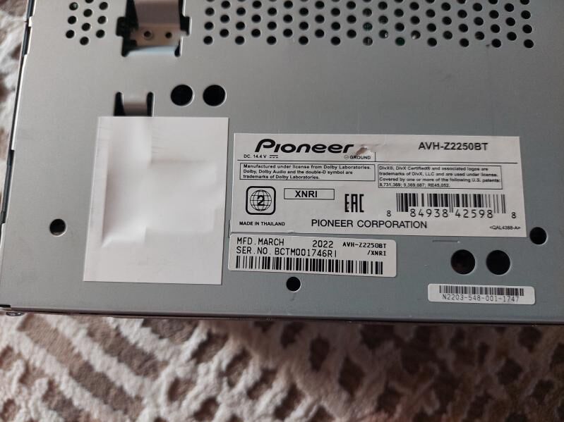 pioneer avh-z2250bt 3 500 TMT - Aşgabat - img 2