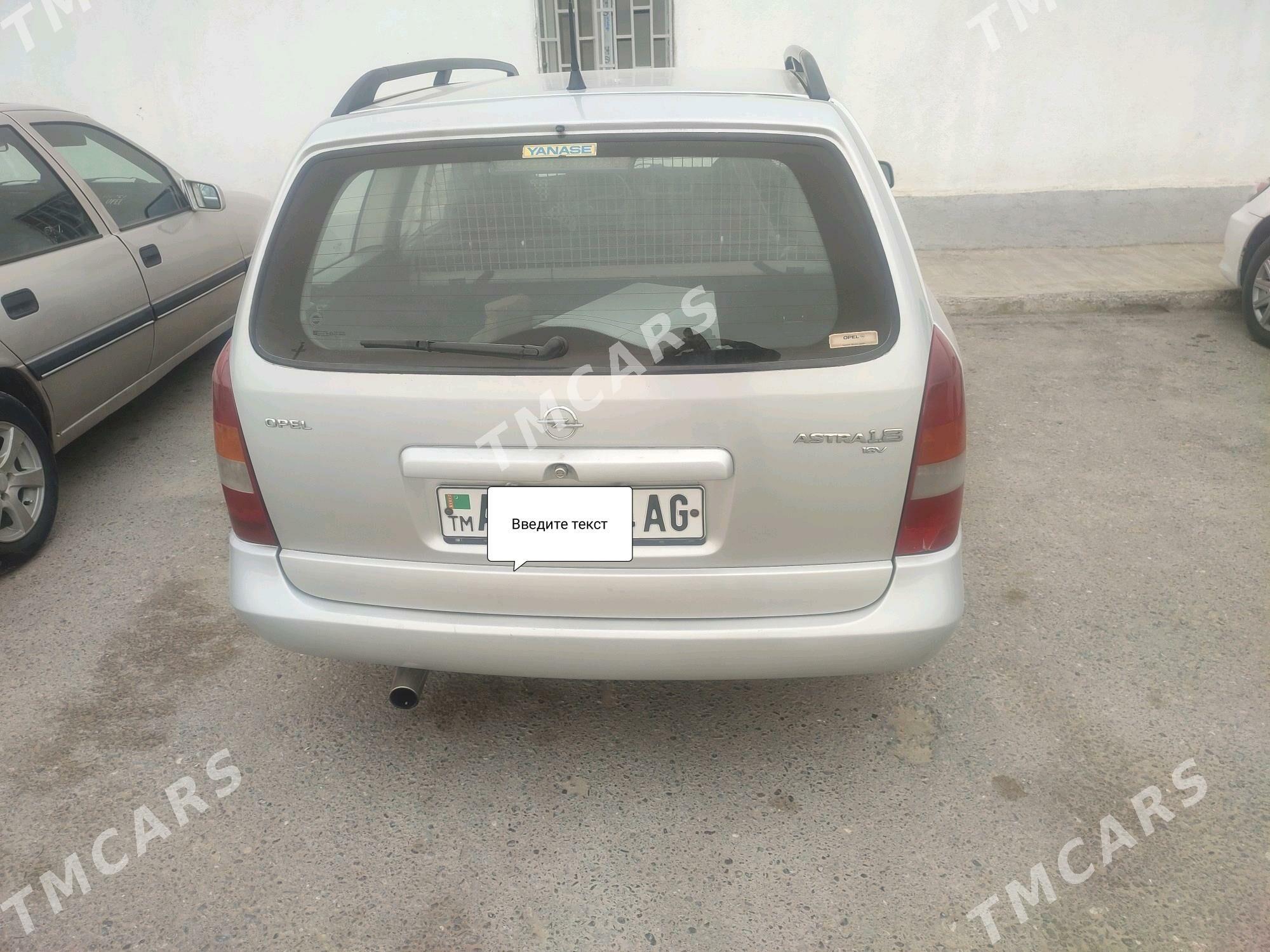 Opel Astra 2002 - 58 000 TMT - Aşgabat - img 5