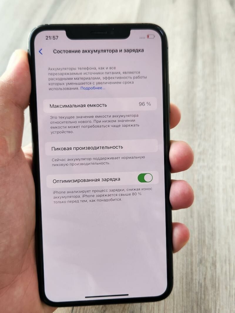 iphone xs max 96% 64gb - Aşgabat - img 5