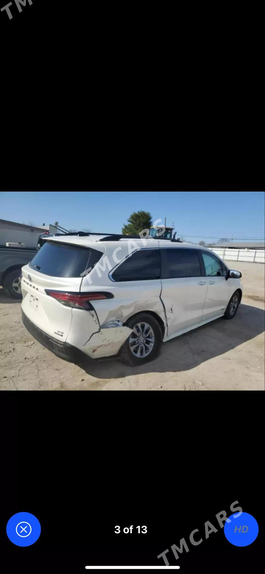 Toyota Sienna 2021 - 500 000 TMT - Мары - img 4