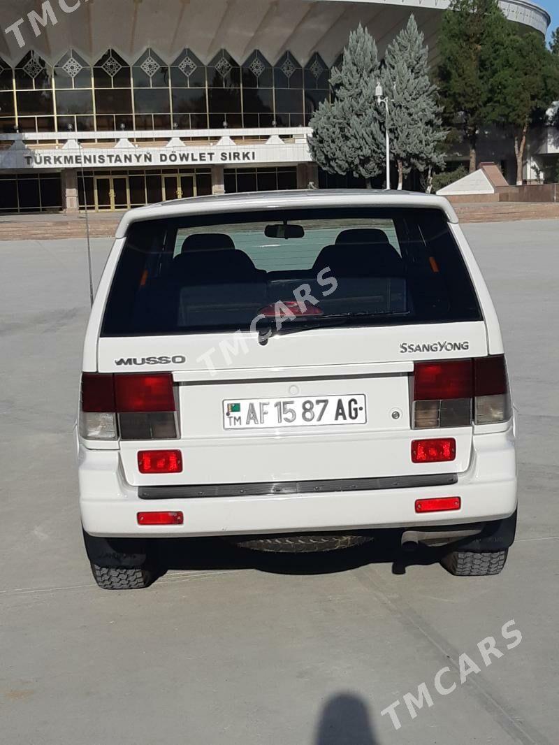 SsangYong Musso 1998 - 100 000 TMT - Ашхабад - img 3