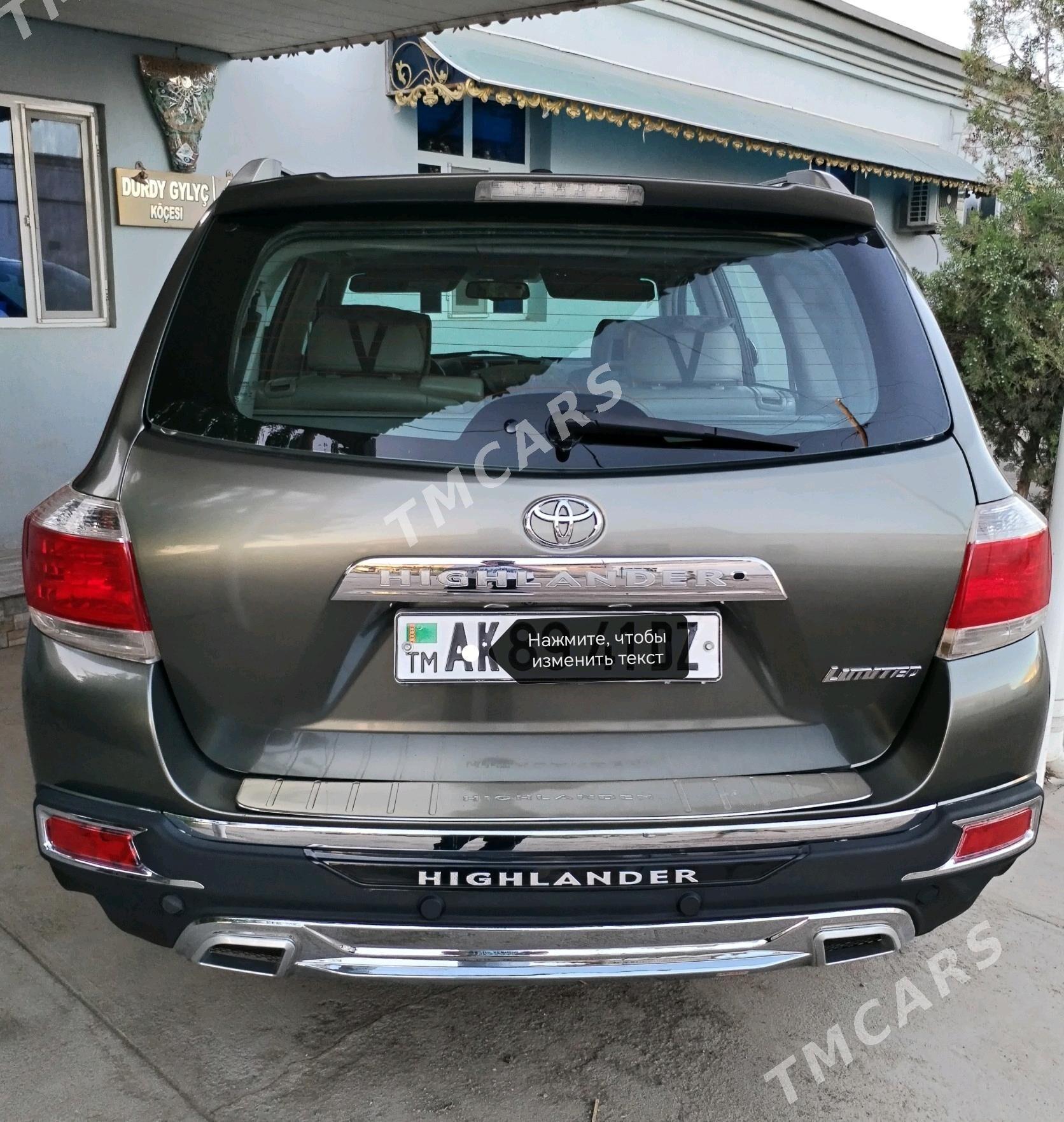 Toyota Highlander 2011 - 290 000 TMT - Дашогуз - img 5