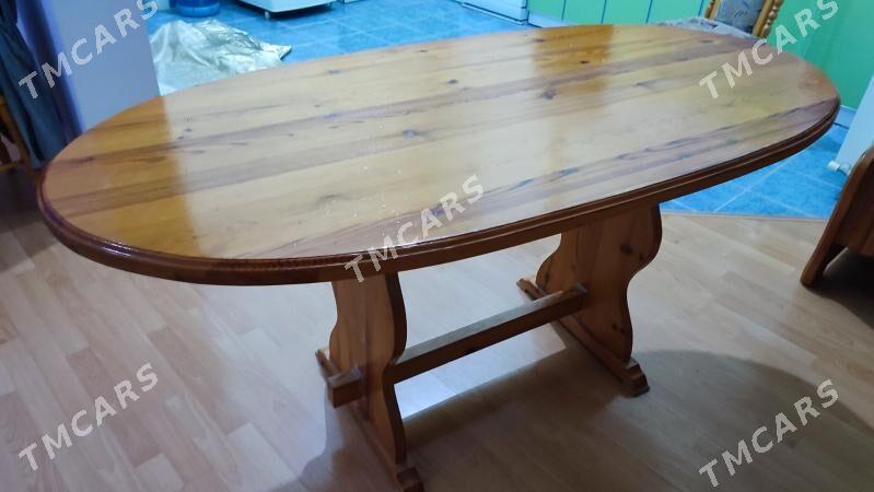 стол обеденный деревянный - Aşgabat - img 2